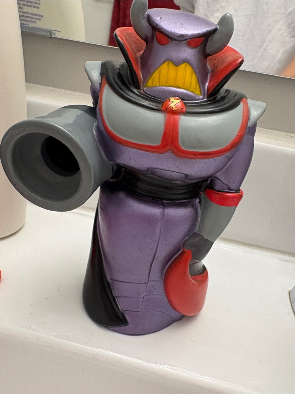 Disney Zurg popper toy